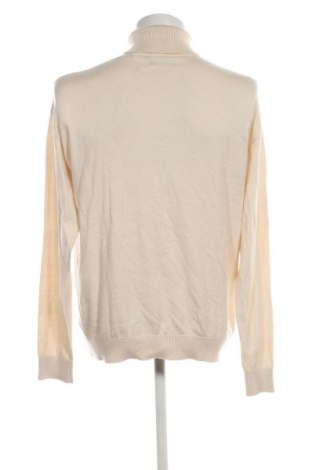 Herrenpullover Manguun, Größe M, Farbe Ecru, Preis 13,99 €
