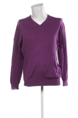 Herrenpullover Massimo Dutti, Größe XXL, Farbe Lila, Preis 34,99 €