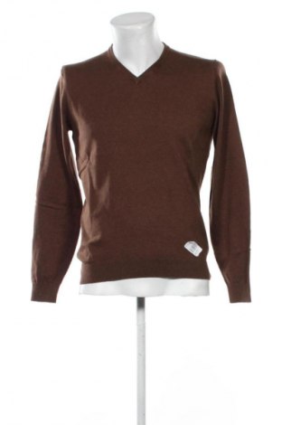 Ανδρικό πουλόβερ Massimo Dutti, Μέγεθος M, Χρώμα Καφέ, Τιμή 31,99 €