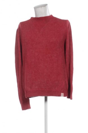 Herrenpullover Mustang, Größe L, Farbe Rot, Preis 18,99 €