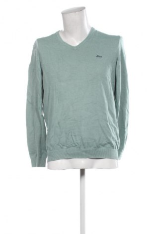 Herrenpullover S.Oliver, Größe L, Farbe Grün, Preis 13,99 €