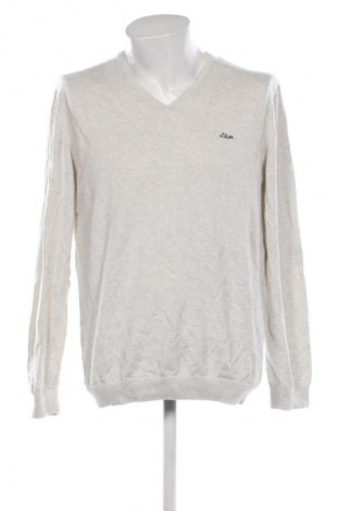 Мъжки пуловер S.Oliver, Размер XL, Цвят Екрю, Цена 28,99 лв.