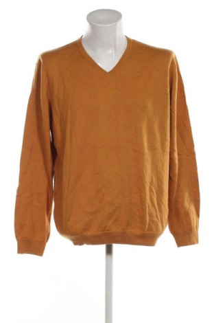 Herrenpullover Strokesman's, Größe XXL, Farbe Gelb, Preis 17,99 €