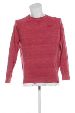 Herrenpullover Superdry, Größe L, Farbe Rosa, Preis 30,99 €