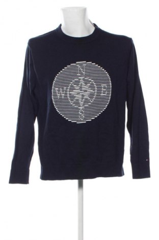 Мъжки пуловер Tommy Hilfiger, Размер L, Цвят Син, Цена 46,01 €