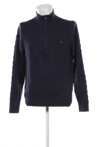 Herrenpullover Tommy Hilfiger, Größe L, Farbe Blau, Preis 63,99 €