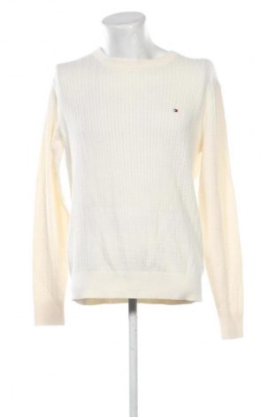 Ανδρικό πουλόβερ Tommy Hilfiger, Μέγεθος L, Χρώμα Εκρού, Τιμή 87,99 €
