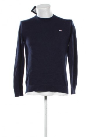Męski sweter Tommy Hilfiger, Rozmiar S, Kolor Niebieski, Cena 283,99 zł