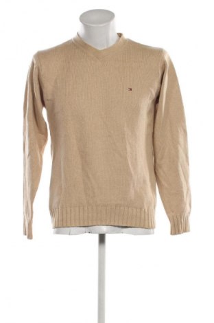 Pulover de bărbați Tommy Hilfiger, Mărime S, Culoare Bej, Preț 284,99 Lei