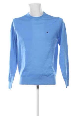 Pulover de bărbați Tommy Hilfiger, Mărime L, Culoare Albastru, Preț 367,99 Lei