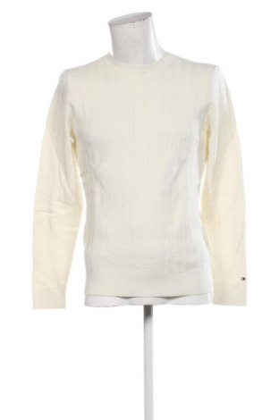 Pulover de bărbați Tommy Hilfiger, Mărime M, Culoare Ecru, Preț 544,99 Lei
