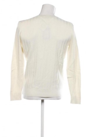 Pulover de bărbați Tommy Hilfiger, Mărime M, Culoare Ecru, Preț 544,99 Lei