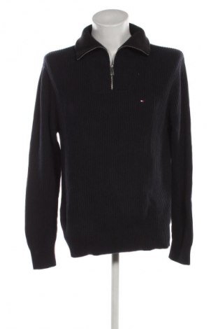 Herrenpullover Tommy Hilfiger, Größe M, Farbe Blau, Preis 167,99 €