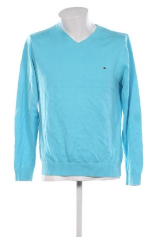 Ανδρικό πουλόβερ Tommy Hilfiger, Μέγεθος L, Χρώμα Μπλέ, Τιμή 58,99 €