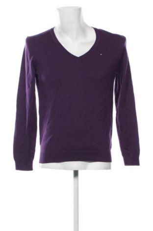 Herrenpullover Tommy Hilfiger, Größe L, Farbe Lila, Preis 45,54 €