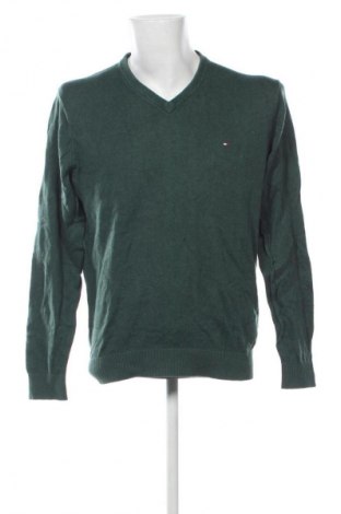 Herrenpullover Tommy Hilfiger, Größe L, Farbe Grün, Preis 44,99 €