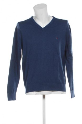 Herrenpullover Tommy Hilfiger, Größe XL, Farbe Blau, Preis 40,41 €