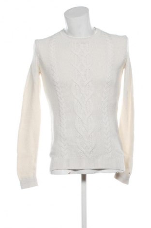 Herrenpullover Tommy Hilfiger, Größe M, Farbe Weiß, Preis 45,52 €