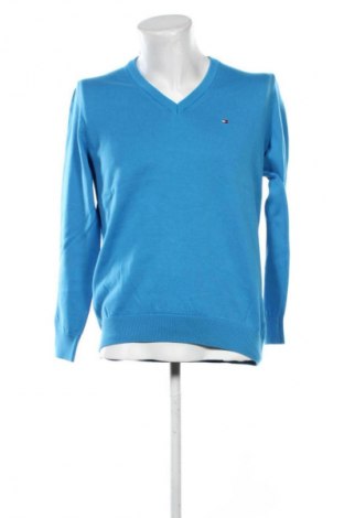 Ανδρικό πουλόβερ Tommy Hilfiger, Μέγεθος L, Χρώμα Μπλέ, Τιμή 45,99 €