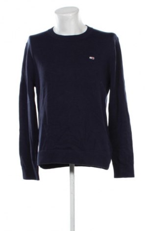 Ανδρικό πουλόβερ Tommy Jeans, Μέγεθος L, Χρώμα Μπλέ, Τιμή 64,99 €