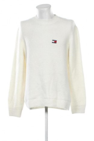 Мъжки пуловер Tommy Jeans, Размер S, Цвят Бял, Цена 62,88 €