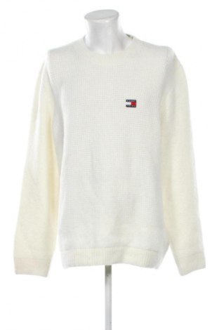 Мъжки пуловер Tommy Jeans, Размер XL, Цвят Екрю, Цена 62,88 €