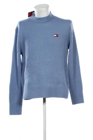 Ανδρικό πουλόβερ Tommy Jeans, Μέγεθος M, Χρώμα Μπλέ, Τιμή 40,99 €