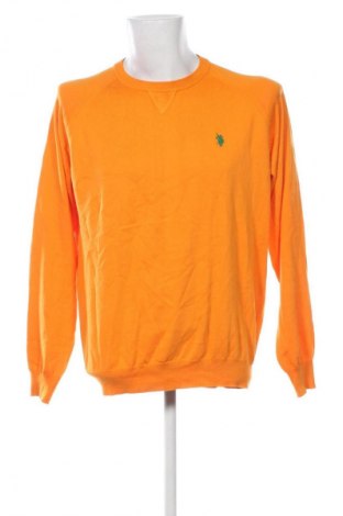 Herrenpullover U.S. Polo Assn., Größe XL, Farbe Orange, Preis 40,99 €