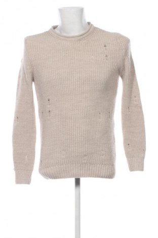 Herrenpullover Unbranded, Größe L, Farbe Beige, Preis 6,99 €