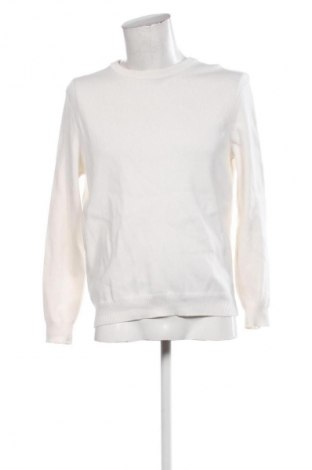 Ανδρικό πουλόβερ Zara, Μέγεθος M, Χρώμα Εκρού, Τιμή 20,99 €