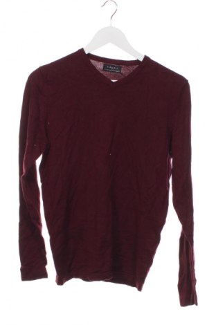 Herrenpullover Zara, Größe XS, Farbe Rot, Preis 15,99 €