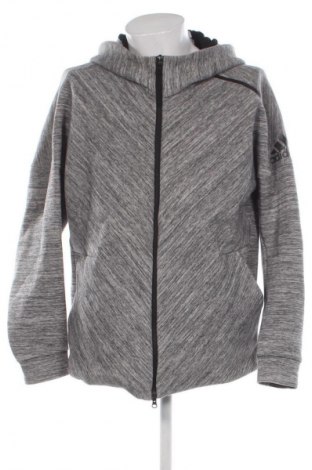 Ανδρικό φούτερ Adidas, Μέγεθος XL, Χρώμα Γκρί, Τιμή 32,99 €