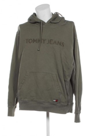 Hanorac de bărbați Tommy Jeans, Mărime 3XL, Culoare Verde, Preț 399,99 Lei