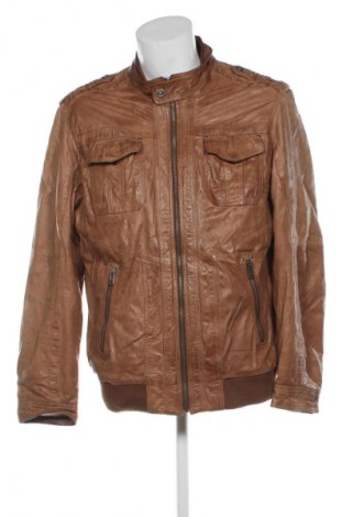 Herren Lederjacke Angelo Litrico, Größe XL, Farbe Braun, Preis 72,99 €