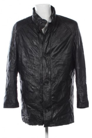 Geacă de piele pentru bărbati Boston Park, Mărime XL, Culoare Negru, Preț 453,99 Lei