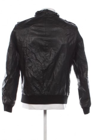 Herren Lederjacke Jack & Jones, Größe L, Farbe Schwarz, Preis 189,51 €