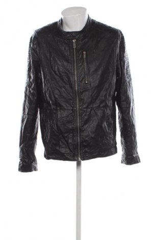 Herren Lederjacke Reserved, Größe XL, Farbe Schwarz, Preis 26,99 €