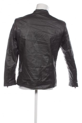 Geacă de piele pentru bărbati Unbranded, Mărime L, Culoare Gri, Preț 153,99 Lei