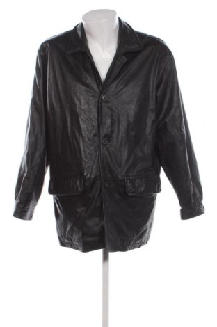 Geacă de piele pentru bărbati Unbranded, Mărime L, Culoare Negru, Preț 439,99 Lei