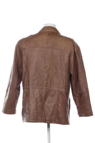 Geacă de piele pentru bărbati Unbranded, Mărime XL, Culoare Maro, Preț 439,99 Lei