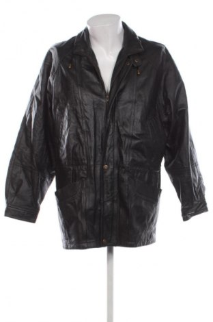 Geacă de piele pentru bărbati Unbranded, Mărime L, Culoare Negru, Preț 439,99 Lei