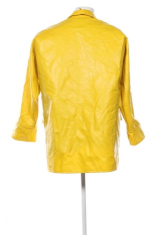 Geacă de piele pentru bărbati Unbranded, Mărime XXL, Culoare Galben, Preț 172,99 Lei