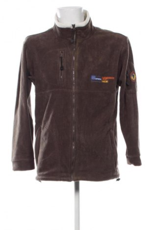 Geacă polară de bărbați Atlas For Men, Mărime M, Culoare Maro, Preț 42,99 Lei