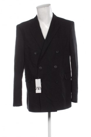 Sacou de bărbați Zara, Mărime XL, Culoare Negru, Preț 179,99 Lei