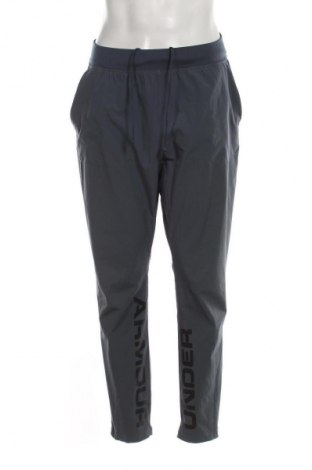 Pantaloni trening de bărbați Under Armour, Mărime L, Culoare Albastru, Preț 126,99 Lei
