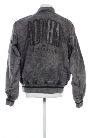 Herrenjacke Alpha Industries, Größe L, Farbe Grau, Preis 119,99 €