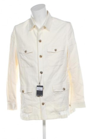 Herrenjacke Hackett, Größe S, Farbe Ecru, Preis 172,99 €