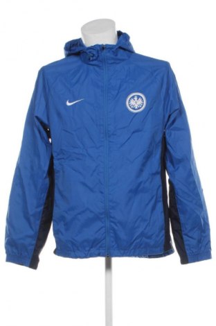 Herrenjacke Nike, Größe L, Farbe Blau, Preis 34,99 €