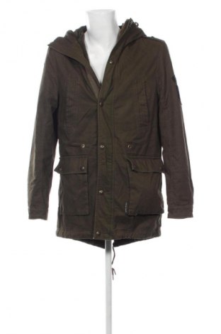 Herrenjacke Poolman, Größe M, Farbe Grün, Preis 20,99 €