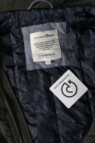 Herrenjacke Tom Tailor, Größe L, Farbe Grün, Preis 52,99 €